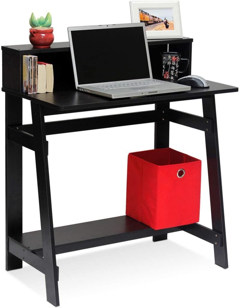 Furinno Simplistic A-Frame Computer Desk, Espresso