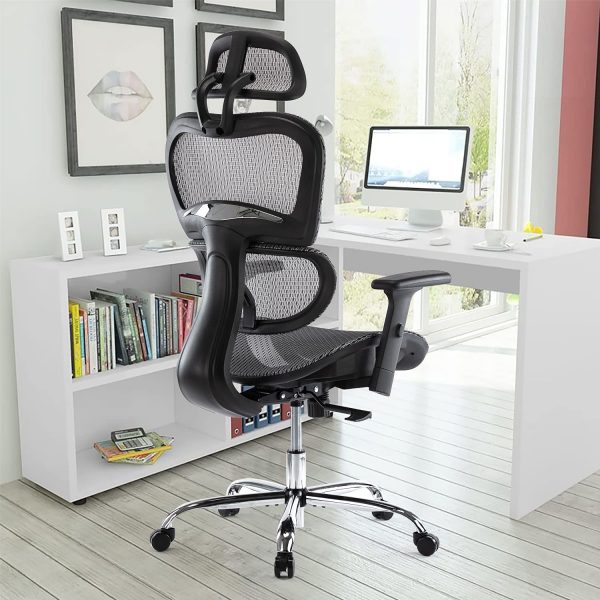 Ergonomic Executive Office Chair with Lumbar Support 4