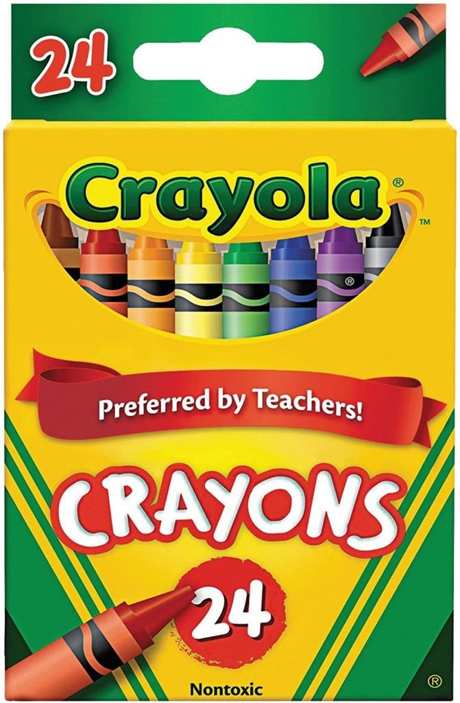 Crayola Crayons 24 Count (Pack of 2)