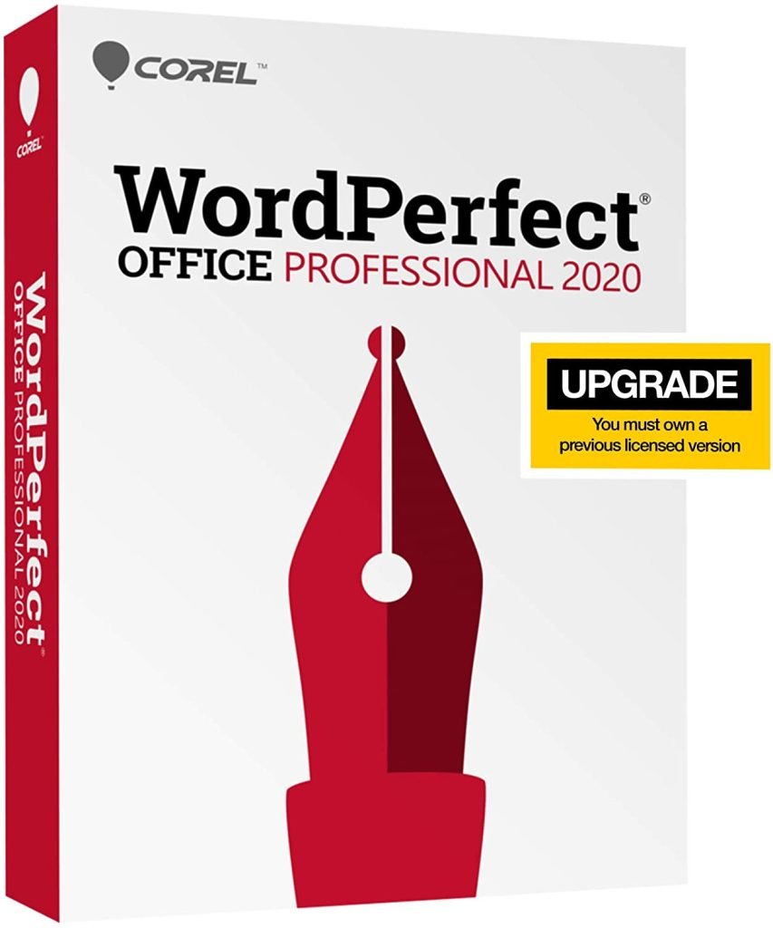 Corel WordPerfect Office 2020 Professional Upgrade