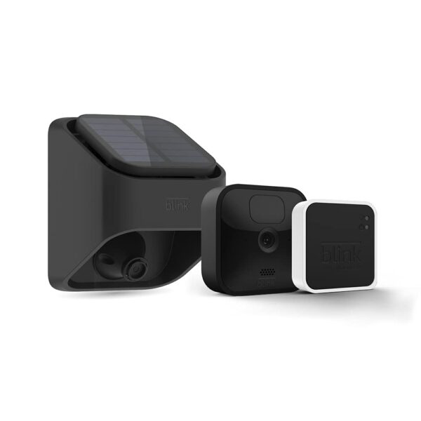 Blink Outdoor Wire-Free Smart Security Camera, 2-way audio, Solar-Powered 2