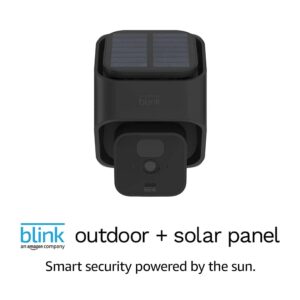 Blink Outdoor Wire-Free Smart Security Camera, 2-way audio, Solar-Powered