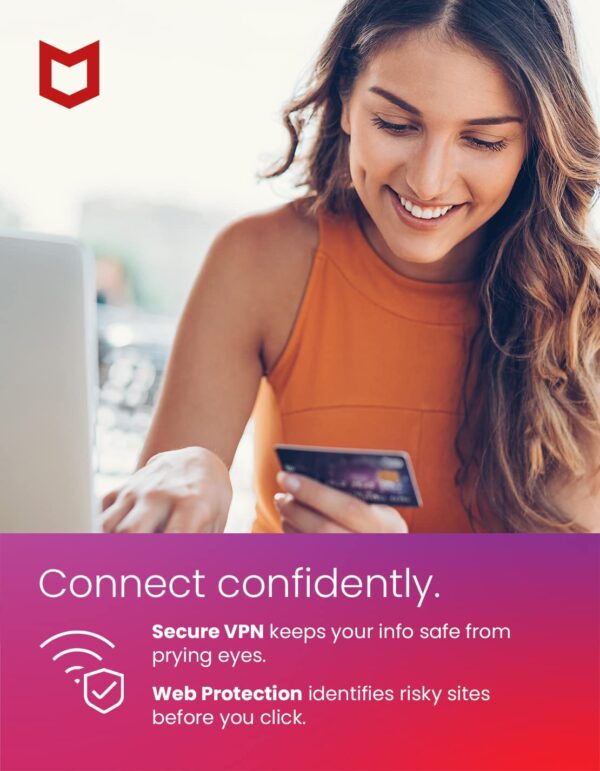 McAfee Total Protection 2022 - 3 Device - Antivirus Internet Security Software - Image 2