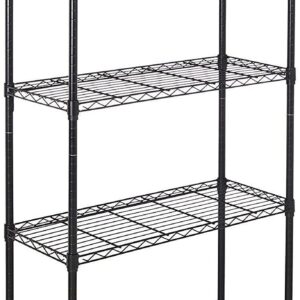 5-Shelf Adjustable Storage Shelving Unit Heavy Duty Steel Organizer Wire Rack