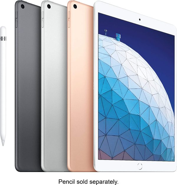 Apple iPad Air 2019 (10.5-inch, Wi-Fi, 64GB) - Silver 3rd Generation (Renewed) 4