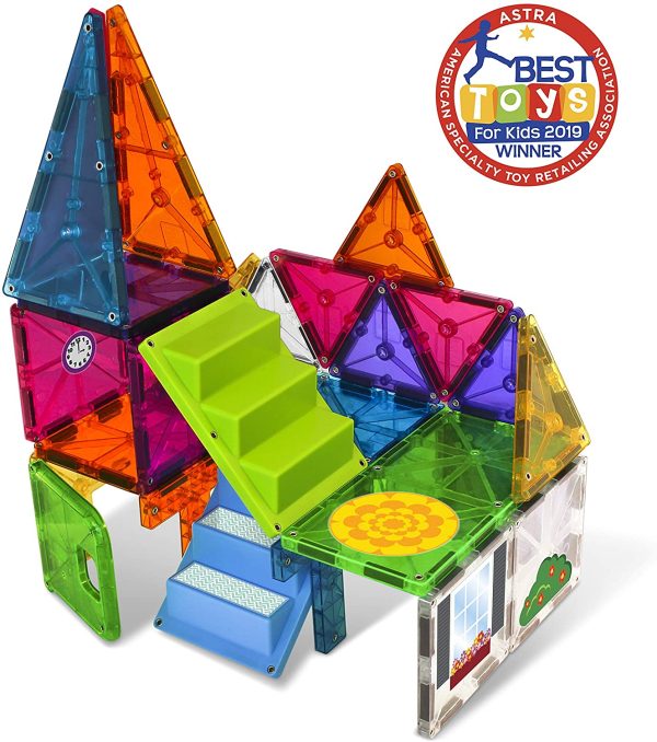 Magna-Tiles House Set Creative Open-Ended Play Ages 3 Years+ 3