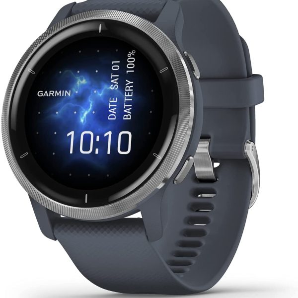 Garmin Venu 2 GPS Smartwatch with Health Monitoring and Fitness Features