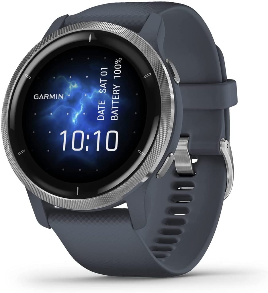 Garmin Venu 2 GPS Smartwatch with Health Monitoring and Fitness Features