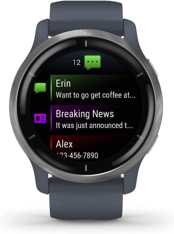 Garmin Venu 2 GPS Smartwatch with Health Monitoring and Fitness Features - Image 2