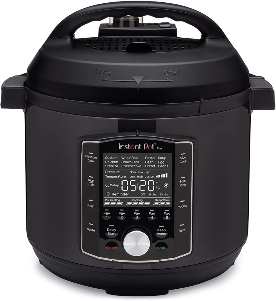 Instant Pot Pro 10-in-1 Pressure Cooker Slow Cooker Sterilizer