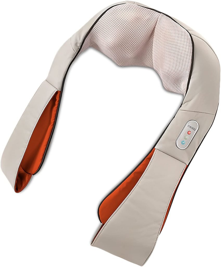 HoMedics Shiatsu Deluxe Neck and Shoulder Massager lightweight and portable