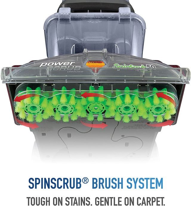 Hoover Power Scrub Deluxe Carpet Cleaner Machine with Storage Mat, FH50150B