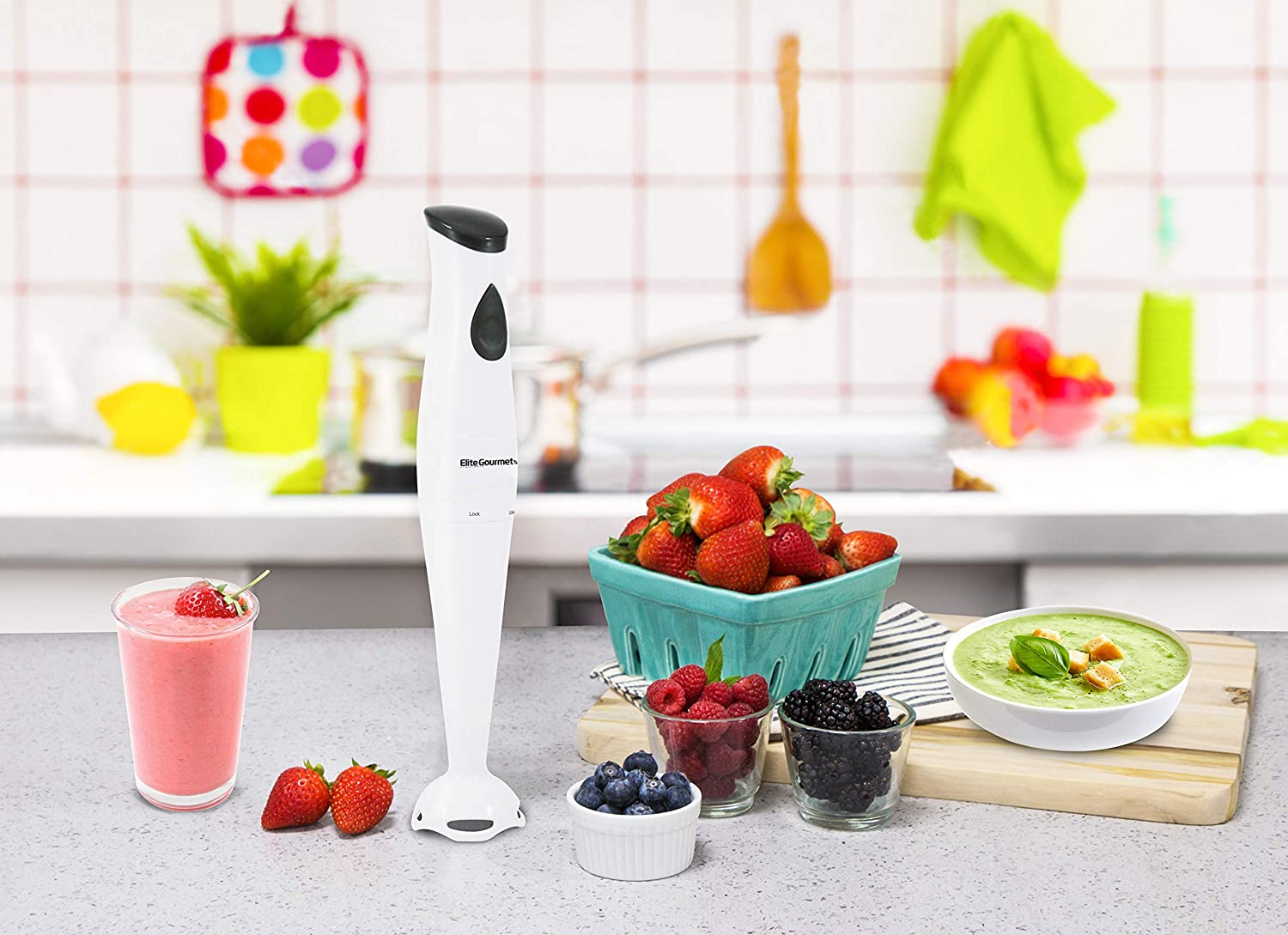 1-Touch Control Hand Blender