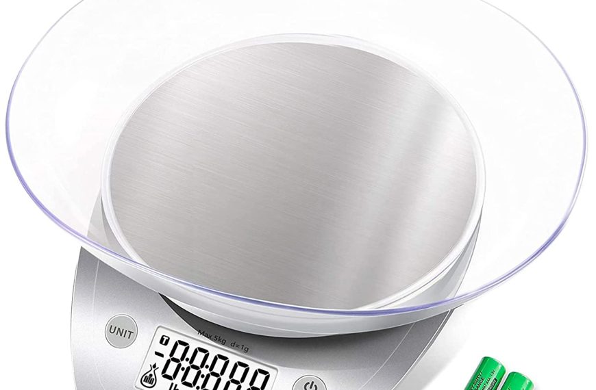Etekcity 0.1g Digital Food Scale, Bowl, Digital Grams and Ounces for Weight Loss