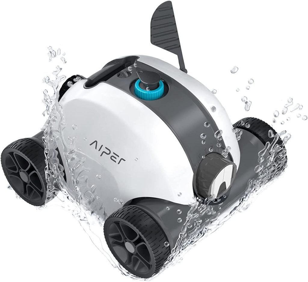 AIPER Seagull 1000 Cordless Robotic Pool Cleaner, Pool Vacuum with Powerful Motors