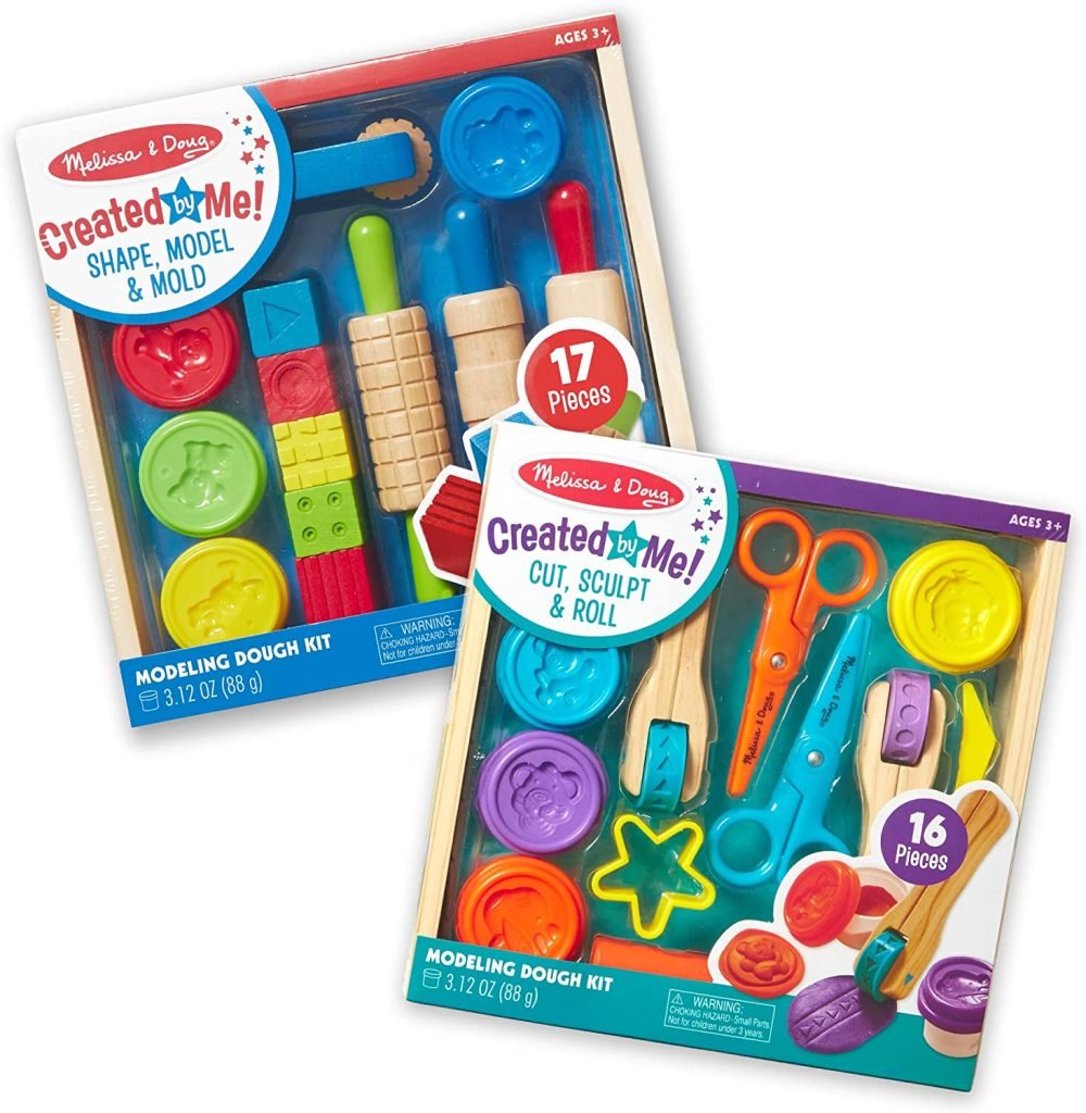 Melissa & Doug Clay Play Activity Set with 8 Dough creative bundle for your kids