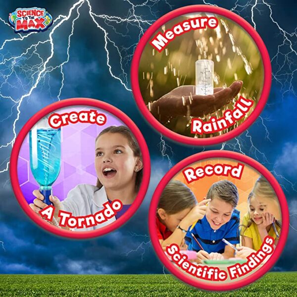 Be Amazing! Toys Weather Science Lab Kit for Kids with 20 All Season Science Projects - Age 8+ 4
