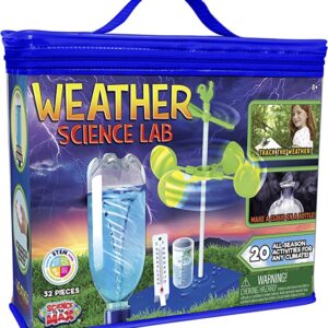 Be Amazing! Toys Weather Science Lab Kit for Kids with 20 All Season Science Projects - Age 8+