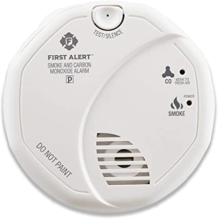 First Alert Powered Alarm SCO5CN Combination Smoke and Carbon Monoxide Detector