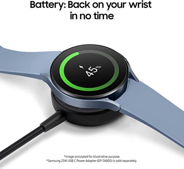 SAMSUNG Galaxy Watch 5 40mm Bluetooth Smartwatch w/Body, Health, Fitness and Sleep Tracker, Improved Battery, Enhanced GPS - Image 4