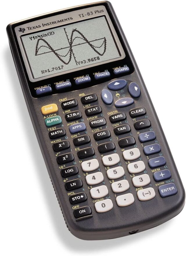 Texas Instruments TI-83 Plus All-Purpose Graphing Calculator for Math & Science 5