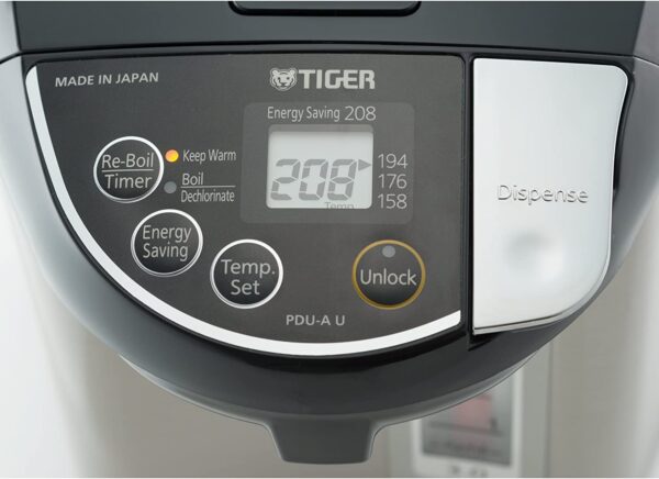 Tiger PDU-A50U-K Electric Water Boiler and Warmer, Easy Operation, 5.0-Liter 5