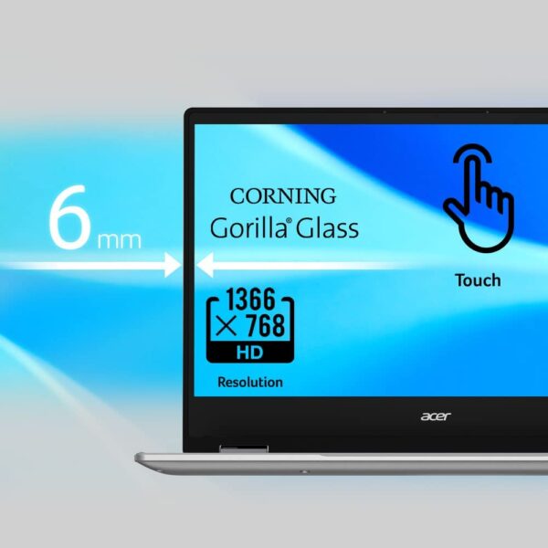 Acer Chromebook Spin 314 Convertible Laptop | Intel Pentium Silver N6000 | 14" HD Corning Gorilla Glass Touch Display 2