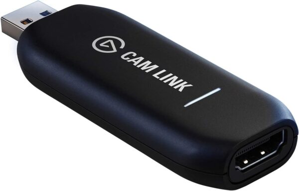 Elgato Cam Link 4K, External Camera Capture Card, Stream and Record with DSLR, Camcorder 1
