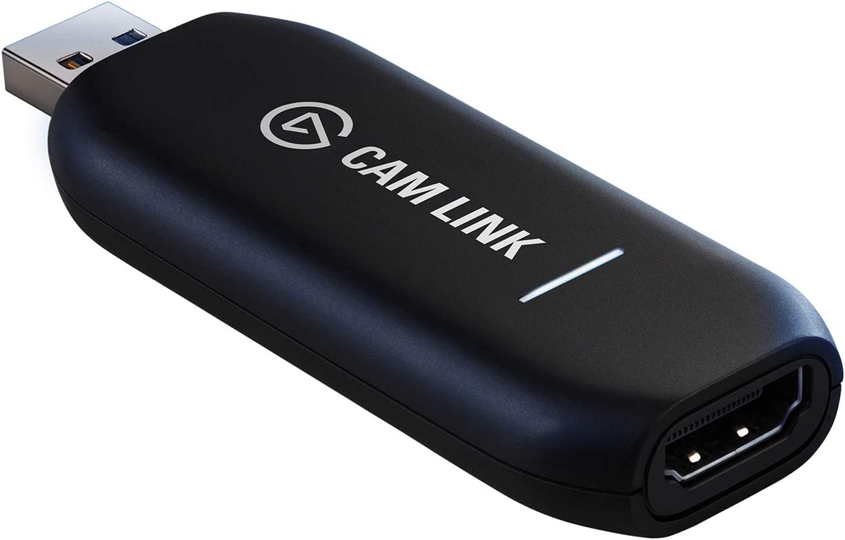 Elgato Cam Link 4K, External Camera Capture Card, Stream and Record with DSLR, Camcorder 4