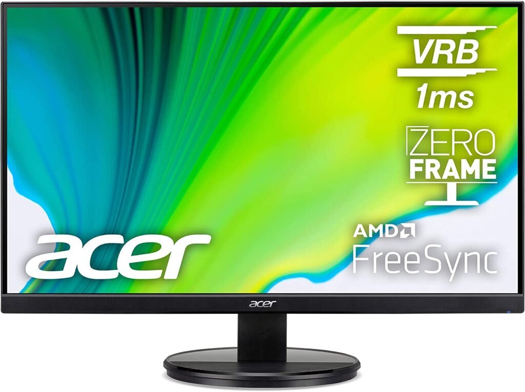 23.8” Acer Full HD Computer Monitor (1920 x 1080) with AMD Radeon FreeSync Technology