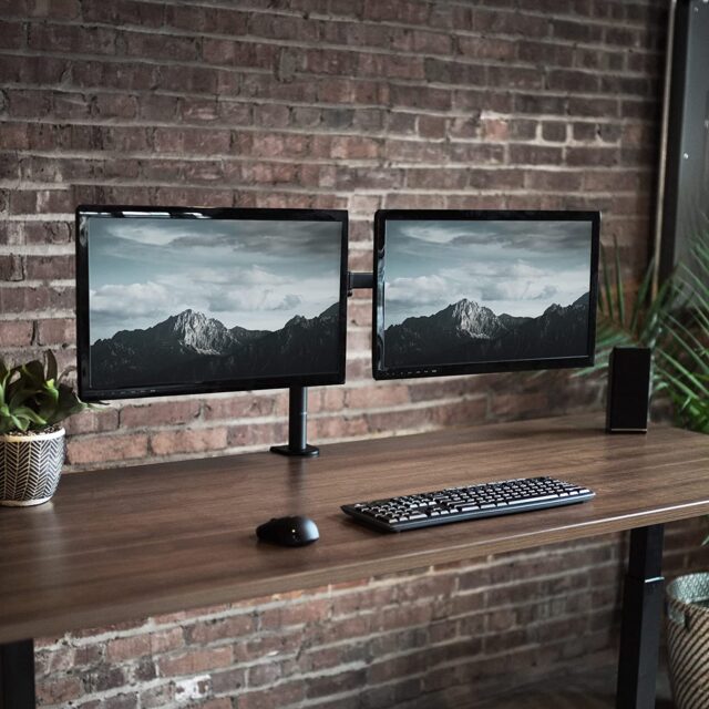 Dual Monitor Desk Mount