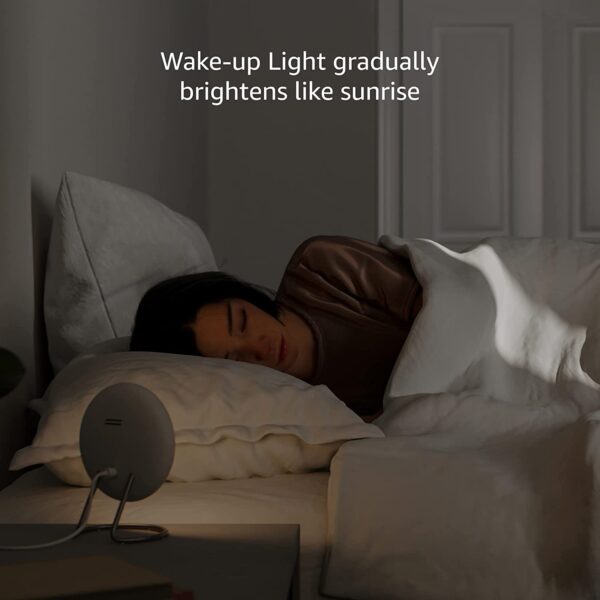 Introducing Amazon Halo Rise - Bedside Sleep Tracker with Wake-up Light and Smart Alarm 4