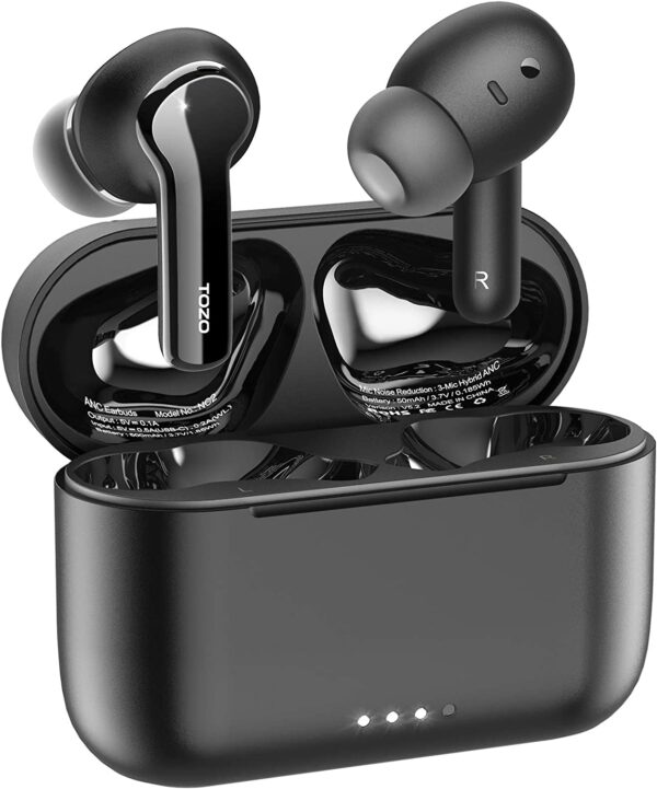 TOZO NC2 Wireless Earbuds with Hybrid Active Noise Cancelling 1