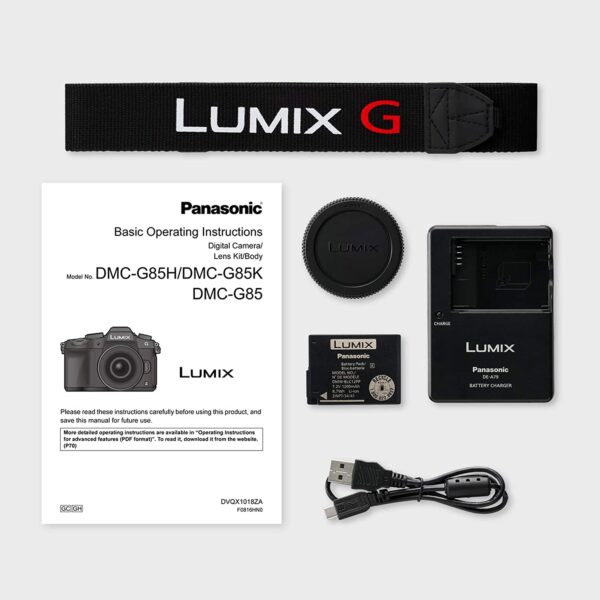 Panasonic LUMIX G85 4K Digital Camera, 12-60mm Power O.I.S. Lens 6