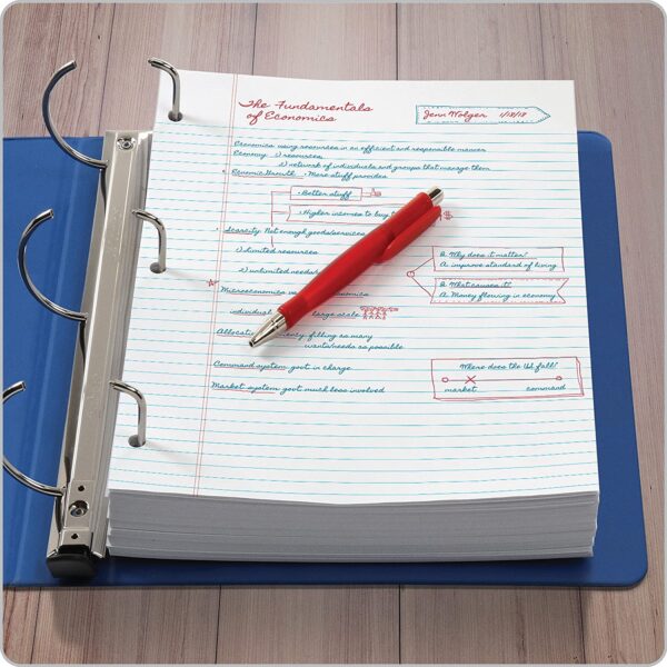 Oxford Filler Paper, 8-1/2" x 11", College Rule, 3-Hole Punched 3