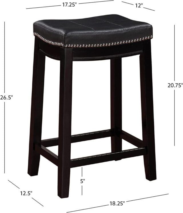 Linon Claridge Counter Stool