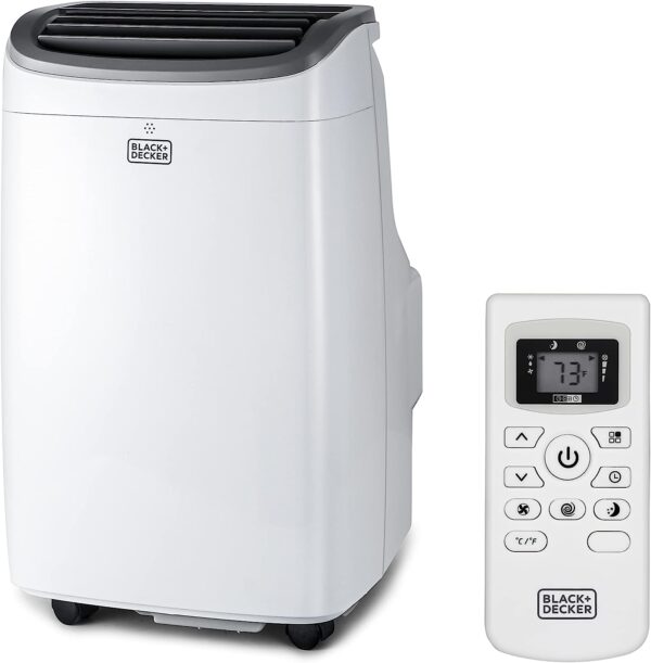 BLACK+DECKER 10,000 BTU Portable Air Conditioner up to 450 Sq. ft. with Remote Control 1