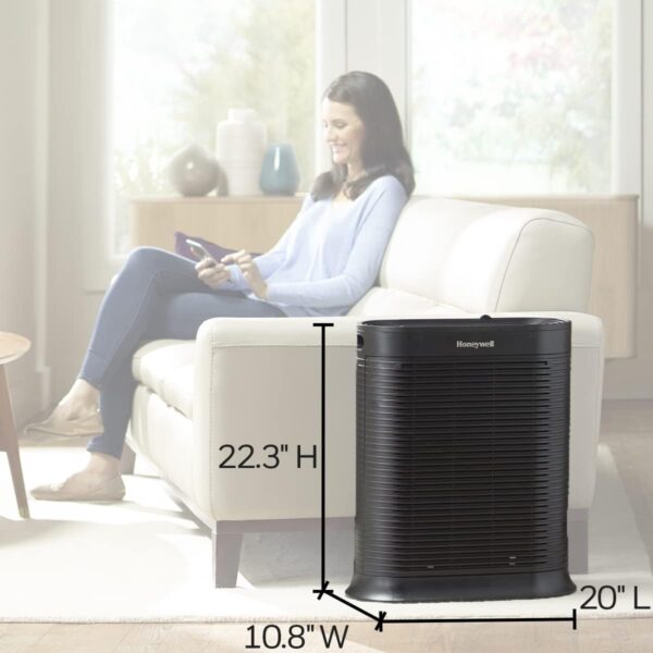 Honeywell HPA300 HEPA Air Purifier for Extra Large Rooms - Microscopic Airborne Allergen+ Reducer 4
