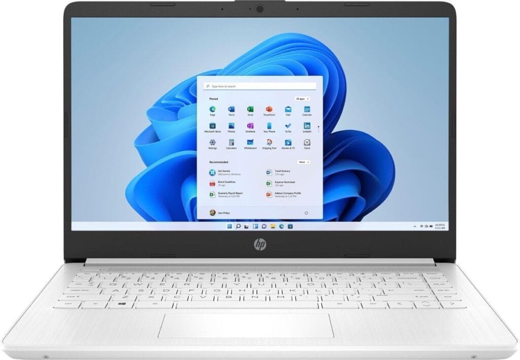 HP 2023 14-inch Laptop HD, Intel Celeron N4120, 8GB RAM, 320GB Storage