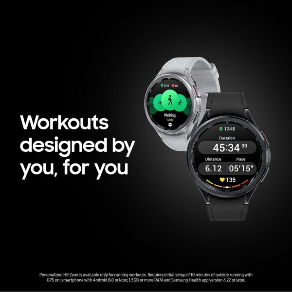 SAMSUNG Galaxy Watch 6 Classic 43mm Bluetooth Smartwatch w/ Rotating Bezel - Image 3