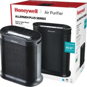 Honeywell HPA300 HEPA Air Purifier for Extra Large Rooms - Microscopic Airborne Allergen+ Reducer