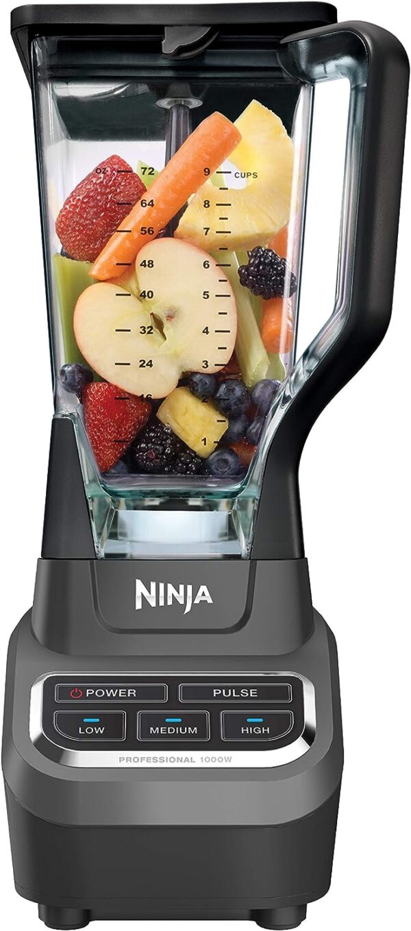 Ninja BL610 Countertop 72 Oz Professional Blender with 1000-Watt Base and Total Crushing Technology for Smoothies 1