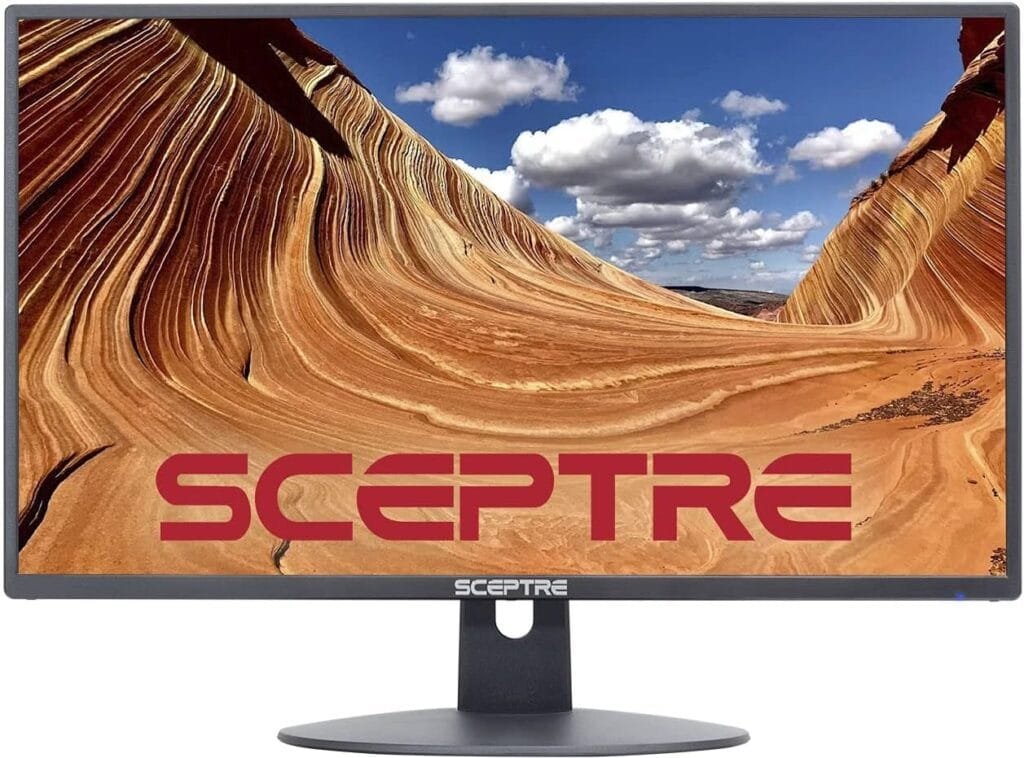 Sceptre 24-inch LED Monitor Professional Thin 1080p Build-in Speakers