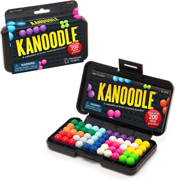 Educational Insights Kanoodle 3D Brain Teaser Puzzle Game, Featuring 200 Challenges, Gift for Ages 7+ 1