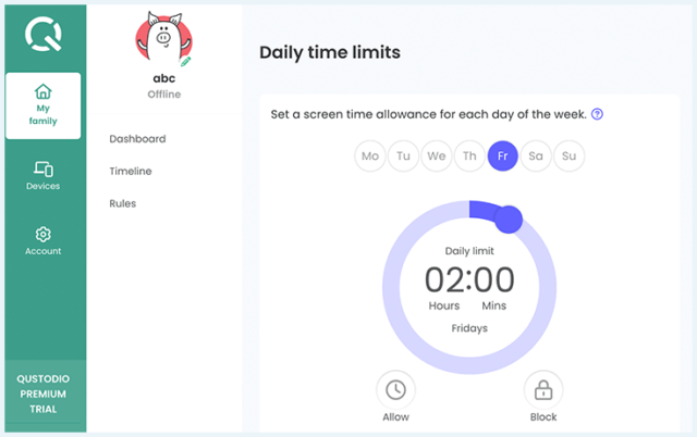 Protecting Your Child Online with Qustodio