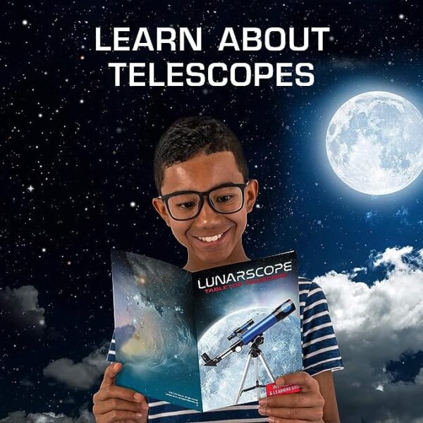 NASA Lunar Telescope for Kids Telescope for Astronomy - 90x Magnification - Image 6