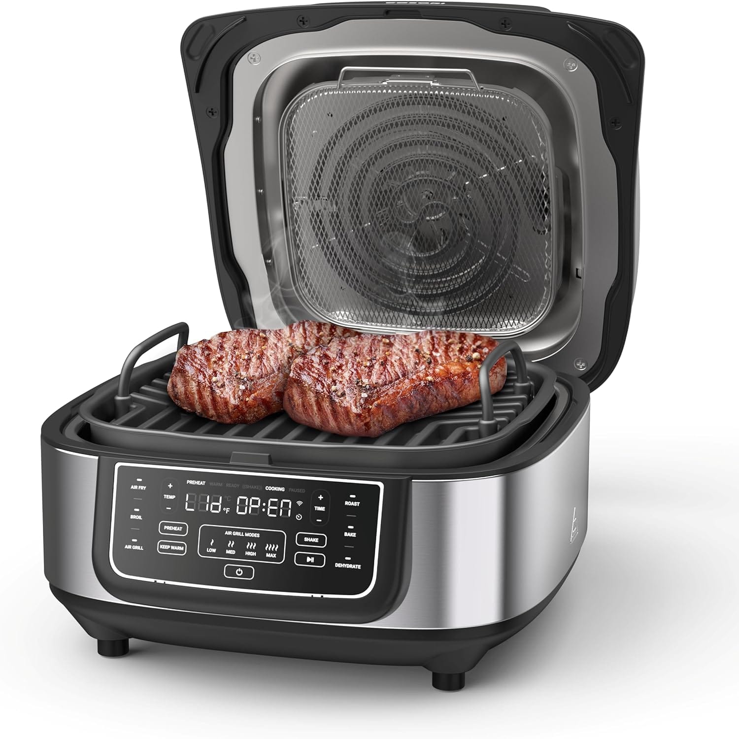 COSORI Electric Smokeless Indoor Grill & XL Smart Air Fryer Combo