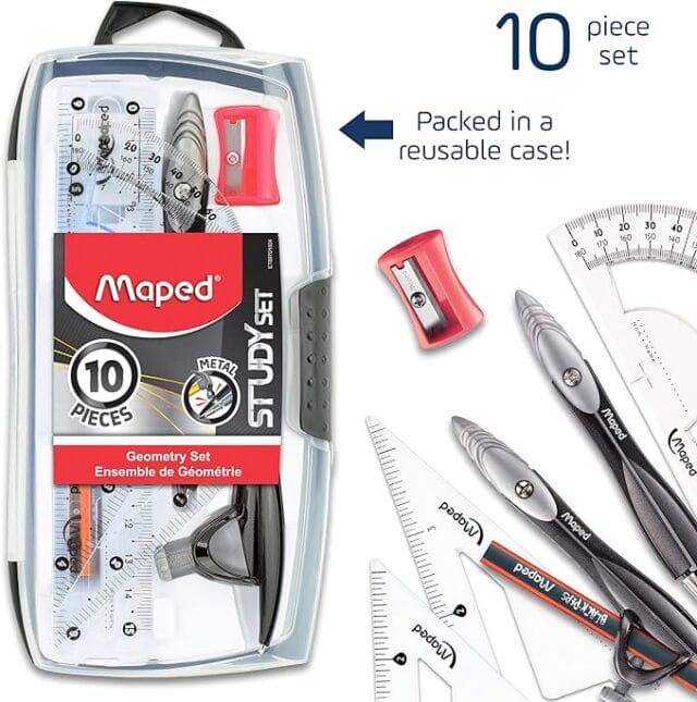 Geometry 10 Piece Set