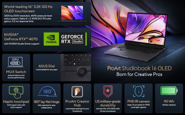 ASUS 2023 ProArt StudioBook