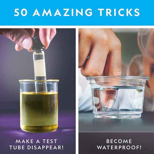 NATIONAL GEOGRAPHIC Science Magic Kit with 50 Unique Experiments and Magic Tricks - Image 3